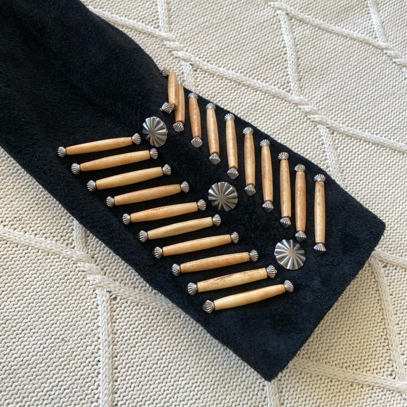 CRIPPLE CREEK WOMENS TRADITIONAL FRINGE LEATHER JACKET size S - Picture 6 of 14